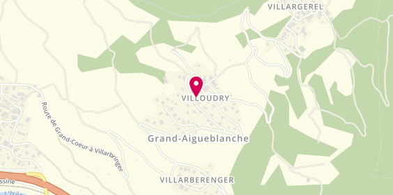 Plan de SE Christophe Pouget, Lieu-Dit Villoudry, 73260 Aigueblanche