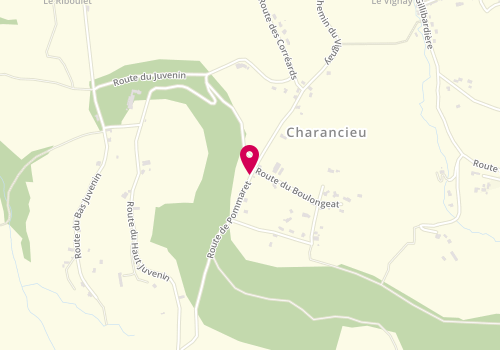 Plan de Mille et Une Terres, 345 Route Pommaret, 38490 Charancieu