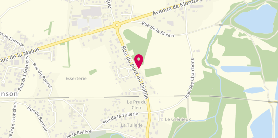 Plan de Cp Maconnerie, 1 Ter Rue du Pre du Clerc, 42160 Bonson