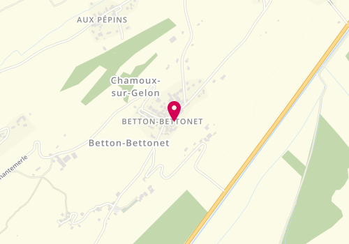Plan de Les Pierres du Betton, Lieu-Dit Chantemerle, 73390 Betton-Bettonet