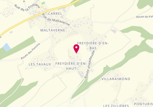 Plan de PEPIN jérôme, 114 impasse du Soriau, 73390 Châteauneuf