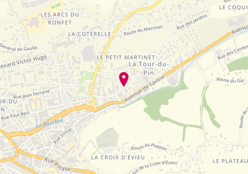 Plan de COBBE Pierre, 530 Rue Raymond Durand, 38110 Saint-Clair-de-la-Tour
