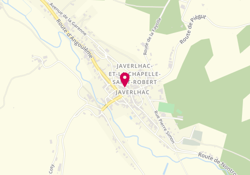 Plan de LANE Robert, Lieu-Dit Labadias, 24300 Javerlhac-et-la-Chapelle-Saint-Robert