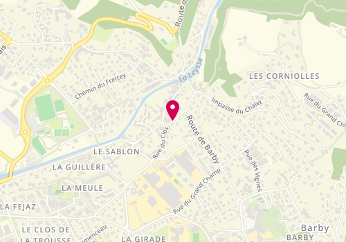 Plan de LAMBRY Jean, Bât A Résidence le Clos 72 Rue Clos, 73230 Saint-Alban-Leysse