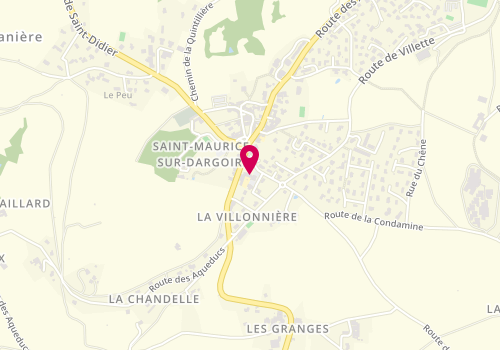 Plan de S Pavoux, Zone Artisanale Flache Cassa, 69440 Saint-Maurice-sur-Dargoire
