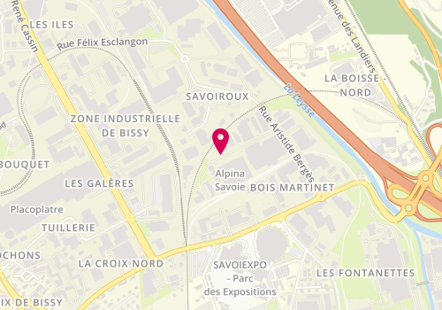 Plan de Pisobat-Construction, 212 Rue Général Borson, 73000 Chambéry