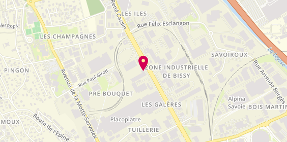 Plan de Delta Pompage, 1327 avenue de la Houille Blanche, 73000 Chambéry