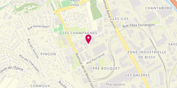Plan de Chabord Espaces Verts, 615 Rue Denis Papin
Imp. Bernard Palissy, 73290 La Motte-Servolex