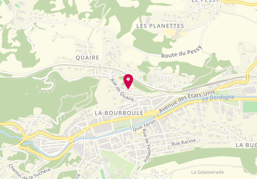 Plan de SOARES Manuel, 57 Impasse Haute de Quaire, 63150 La Bourboule