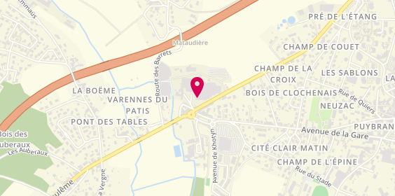 Plan de AMC Noquet, le Moulin de l'Abbaye
135 Route de Bordeaux, 16400 La Couronne