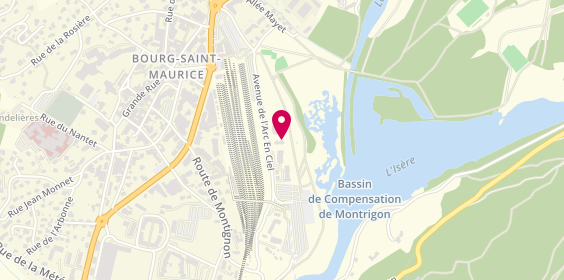 Plan de J.T.D Maçonnerie, 495 avenue de l'Arc en Ciel, 73700 Bourg-Saint-Maurice
