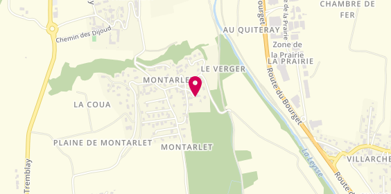 Plan de ERRE Aménagement, 1564 Route de Montarlet, 73290 La Motte-Servolex