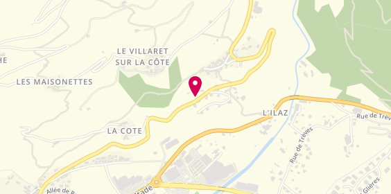 Plan de CRAGNOLINI Franck, Route Châtelard, 73700 Bourg-Saint-Maurice