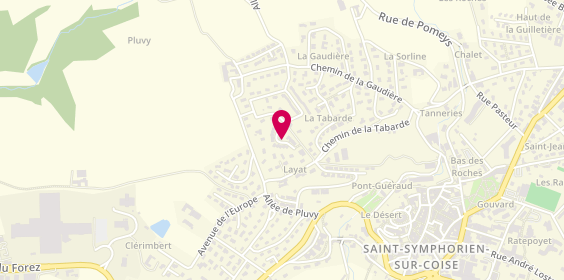 Plan de DENIZON Laurent, 11 Hameau Layat, 69590 Saint-Symphorien-sur-Coise