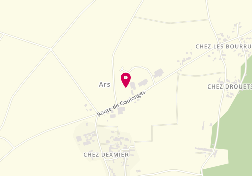 Plan de Dupuy Patrick, Zone Artisanale Chez Cordon, 16130 Ars