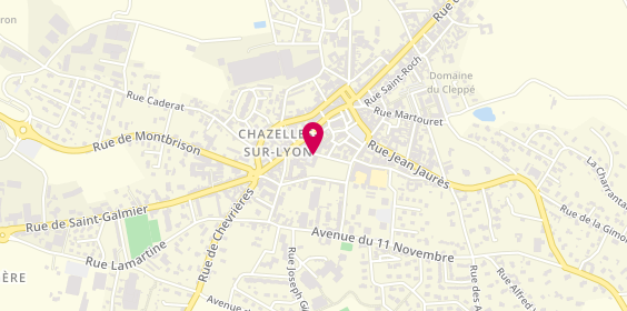 Plan de Vincent, Rue Claude Brosse Zone Artisanale Montalegre, 42140 Chazelles-sur-Lyon
