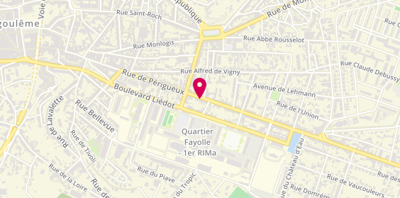 Plan de Ionex Batiment, 247 Rue Périgueux, 16000 Angoulême