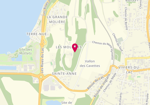 Plan de Yasar Pierres, 724 Route D&#039;Aix, 73420 Viviers-du-Lac