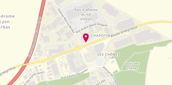 Plan de Carrion Axe Btp, 2 Allée de Bourdonnes - Zone Industrielle Chapotin Nord, 69970 Chaponnay