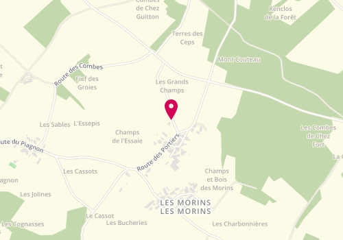 Plan de LYS Sylvain, 1 Route Grands Champs, 17120 Meursac
