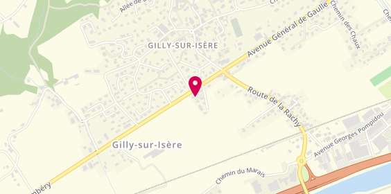 Plan de DURAN Ugur, 938 Route Chambéry, 73200 Gilly-sur-Isère