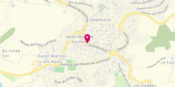 Plan de Marnas Freres, 10 Grande Rue, 69850 Saint-Martin-en-Haut