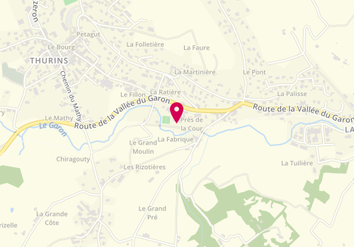 Plan de Morillon Frères, 19 Route de la Vallee du Garon, 69510 Thurins