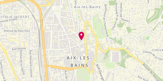 Plan de NICOLLE Corentin, 1 Rue Lamartine, 73100 Aix-les-Bains