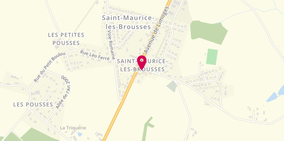 Plan de Eco' n'Home, 4 Rue des Lauriers Zone Artisanale, 87800 Saint-Maurice-les-Brousses