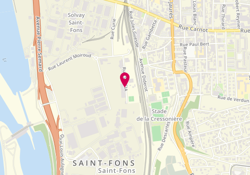 Plan de Saint Fons - Saint Gobain, 8 Chemin Saint Gobain, 69190 Saint-Fons