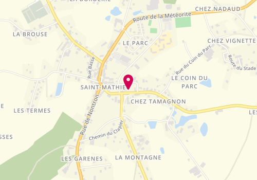 Plan de Ranouil Christophe, 5 Rue de Limoges, 87440 Saint-Mathieu
