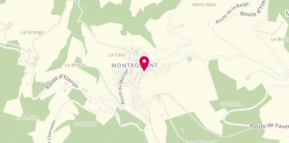 Plan de LEDY Bernard, Le Mortier, 69610 Montromant