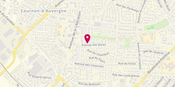 Plan de Dias, Appartement 1331 26 Avenue Dores, 63800 Cournon-d'Auvergne