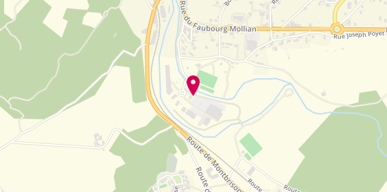 Plan de Archimbaud Construction, Zone D&#039;Activite Pre Giraud, 42130 Boën-sur-Lignon