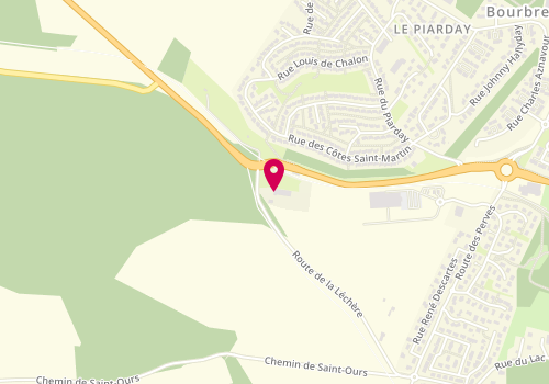 Plan de GANOVA Construction, 44 Route de la Léchère, 38230 Charvieu-Chavagneux