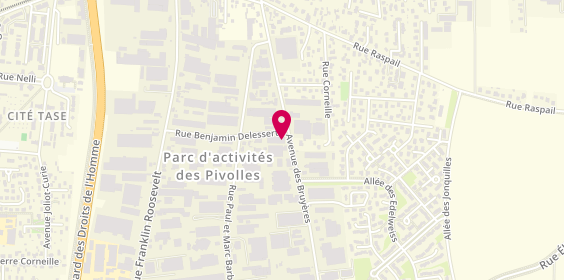 Plan de New Acces Dallage, 40 avenue des Bruyères, 69150 Décines-Charpieu