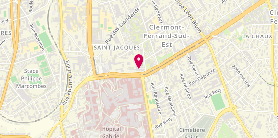Plan de BOUCHANTOUF ALAOUI MOULAY RACHID, 19 Boulevard Winston Churchill, 63000 Clermont-Ferrand
