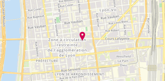 Plan de EMD Bâtiment Rénovation, 100 Cours Lafayette, 69003 Lyon