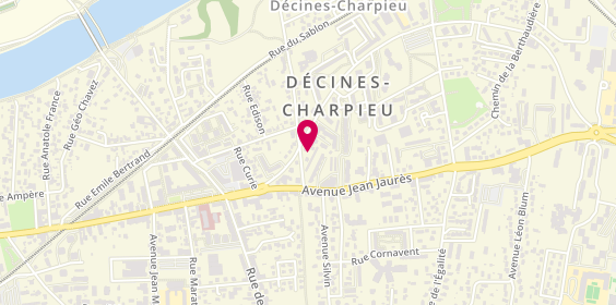 Plan de DGM Construction, 6 Avenue Alexandre Godard, 69150 Décines-Charpieu