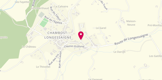 Plan de PILON André, Lieu Dit Bourg Rue Gavots, 69770 Chambost-Longessaigne
