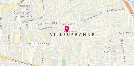 Plan de Bianchi Franck, 12 Rue Pélisson, 69100 Villeurbanne