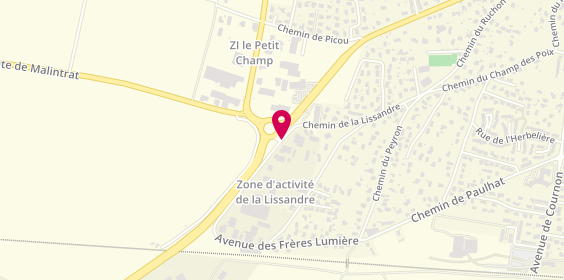 Plan de EMT Rolland, Avenue des Freres Lumieres, 63430 Pont-du-Château