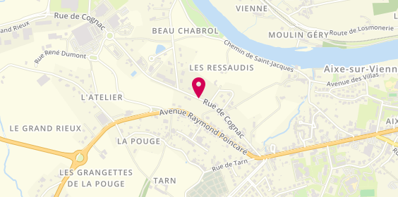 Plan de Andrieux, 20 Rue de Cognac, 87700 Aixe-sur-Vienne