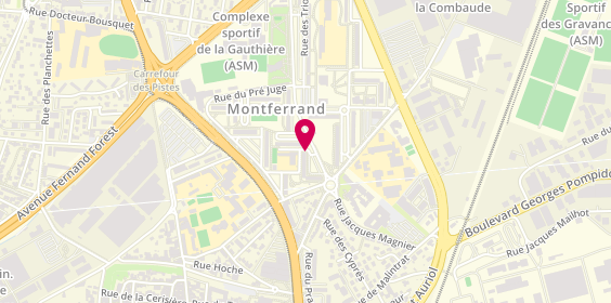 Plan de Mitev, 15 Rue Tourrette, 63100 Clermont-Ferrand