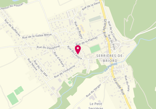 Plan de Menut Laurent, 22 Rue du Centre, 01470 Serrières-de-Briord