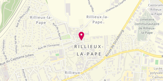 Plan de Lebrun Batiment, 16 Rue Capitaine Julien, 69140 Rillieux-la-Pape