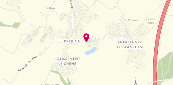 Plan de M.T Construction, 118 Route d'Annecy, 74600 Montagny-les-Lanches