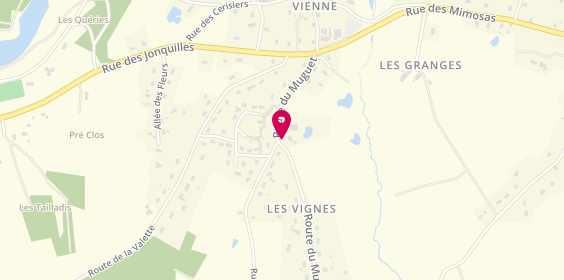 Plan de Entreprise Carneiro, 19 Route du Muguet, 87200 Chaillac-sur-Vienne