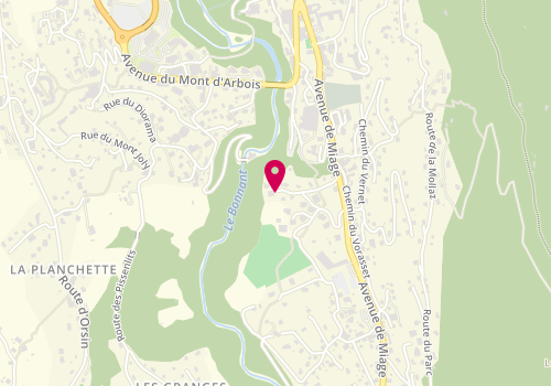 Plan de Jacquet Mikael, 193 Chemin Perrette, 74170 Saint-Gervais-les-Bains