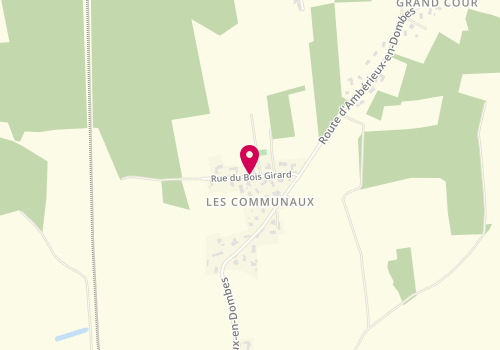 Plan de Entreprise Maurice et David Leveque, 166 Route Bois Girard, 01390 Rancé